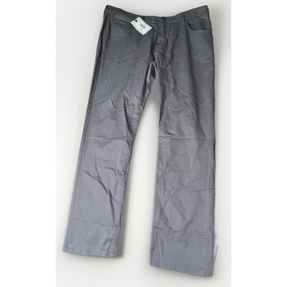 UNTUCKit Don Santiago Pants 40x32 Gray Straight Fit Stretch NWT Mens